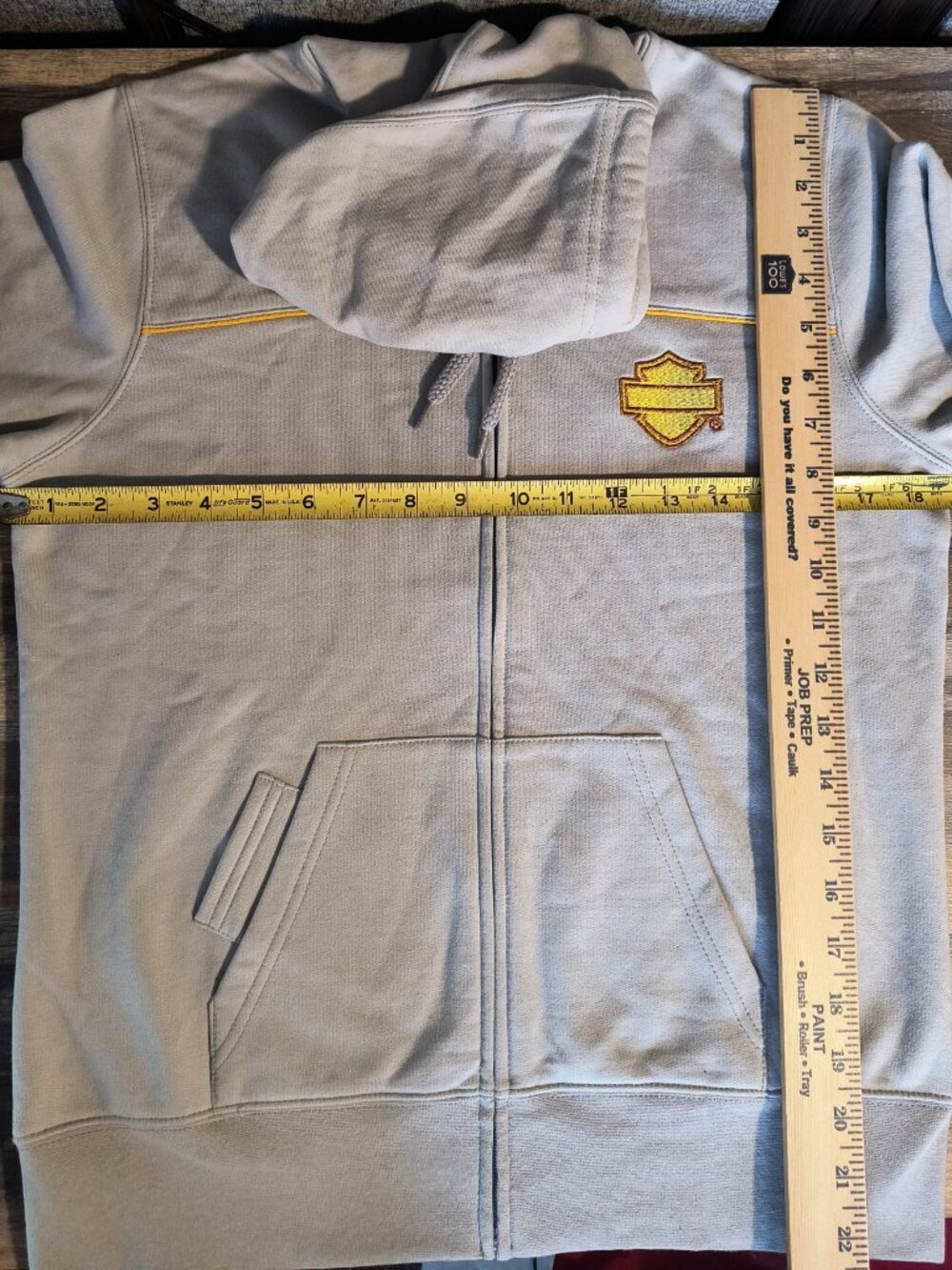 Harley-Davidson women’s zip-up hooded sweatshirt - Picture 11 of 12